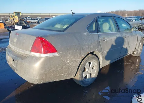 2007 Chevrolet Impala Lt from USA, damaged, VIN 2G1WT58N779103259